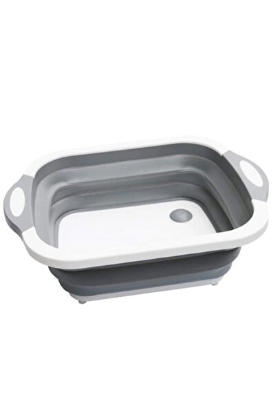 Tiessa Tocător multifuncțional 3 în 1 Tiessa, plastic, bol de spălat/tocător/...