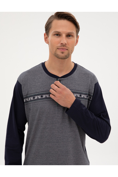 Pierre Cardin Lacivert Pijama Takımı 50322651-200