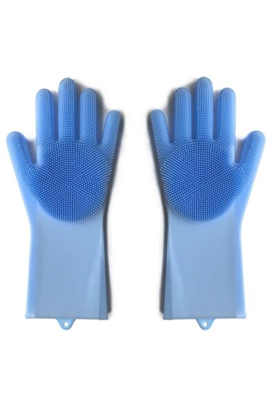 OEM Silicone Kitchen Gloves with Cleaning Bristles