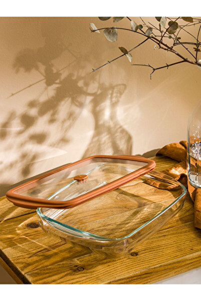 LC Waikiki Renkli̇mağazadan Glass Oven Dish 28 cm