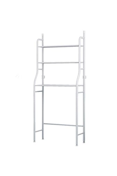 Artenova Raft de depozitare cu trei rafturi deasupra toaletei, 158 x 55 x 26 ...