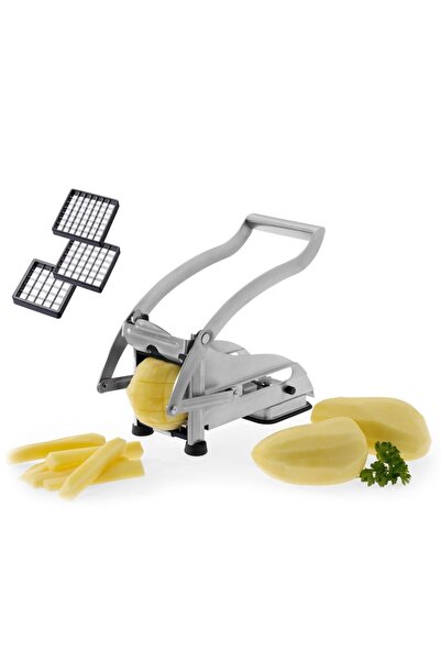 WESTMARK Feliator de legume 'Pomfri-Perfect' - + Tocător din bambus Gemma, 26x16x1 cm