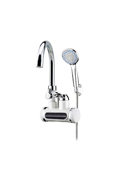 Aden Άμεσης Ηλεκτρικής Βρύσης με Οθόνη - για Ζεστό Νερό, Επιτοίχια Αποθήκη + ...