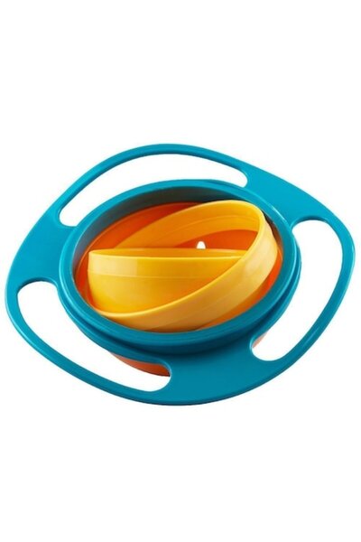 Trendy Secret Bol rotativ la 360° cu protecție anti-vărsare pentru copii și b...