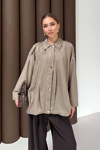 Melike Tatar Suede Jacket 32-3303