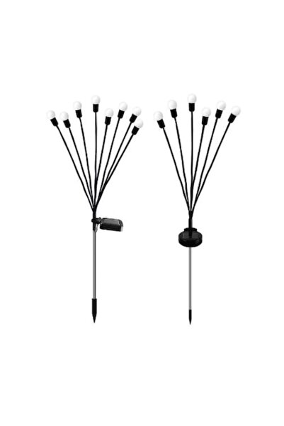 OEM Set 2 lămpi de grădină cu încărcare solară, impermeabile, autonomie 12 or...