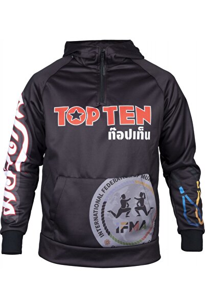 Top Ten Hanorac "Pee Pong", Top Ten, IFMA, Negru, S