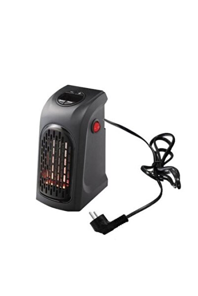 ROHS Wall Heater, 400W Power, Programmable 12 Hours, Temperature 15-32°C, LED Display, Black + Digital L