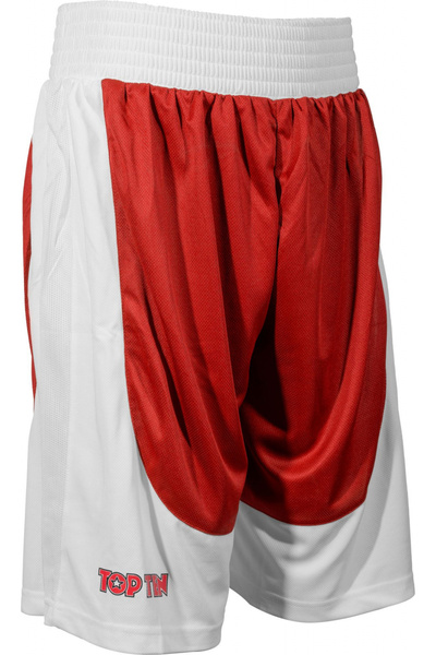 Top Ten "Mesh Side" Shorts, Top Ten, Red-White, 2XL
