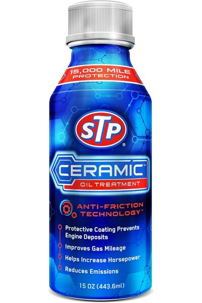 STP Ceramic Oil Treatment, Protective Coating and Anti-Friction Technology, 15 Oz