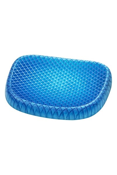 Tiessa Άνετο μαξιλάρι τζελ Tiessa®, χαλαρωτικό, μπλε/μαύρο, 38 x 42 εκ.