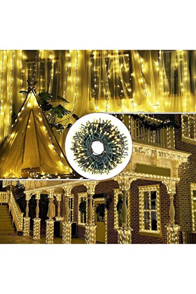 Dms Promo Package: Linear Christmas Light Installation, Interior/Exterior, 8 Lighting Modes, 10M, Warm W