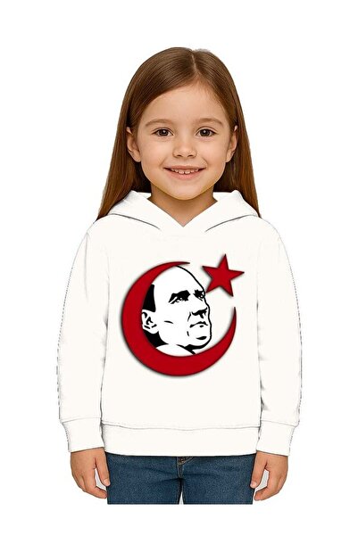 SEDİRLİ Hanorac unisex cu glugă pentru copii Atatürk, 19 mai, 29 octombrie, 23 aprilie, 10 noiembrie