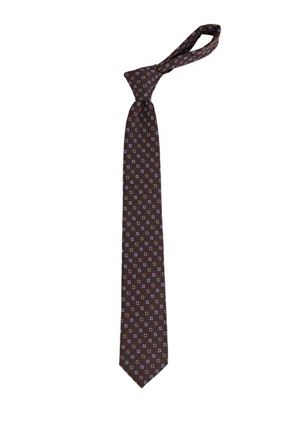 Tudors Patterned Classic Men's Tie with Pocket Handkerchief