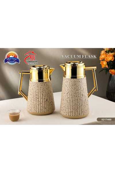 royal_camel طقم ترامس شاي وقهوة من رويال كاميل 0.7+1لتر