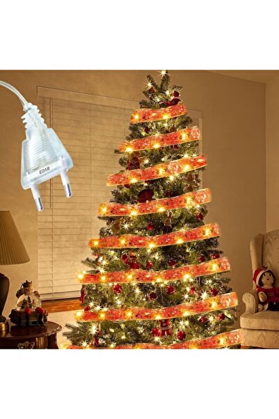 OEM Instalație luminoasă panglică de Crăciun, conectabilă, interior, brad de ...