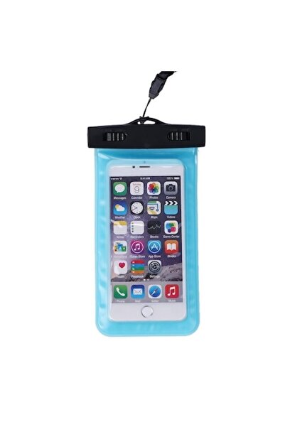 Eazy Case Carcasă subacvatică colorată impermeabilă, albastră