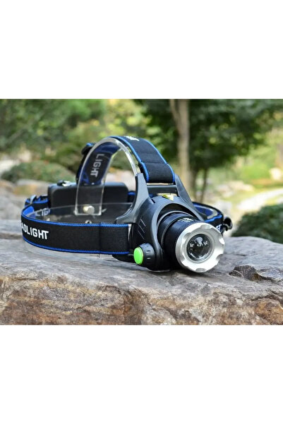 Rabelix Online Marketing 200 Lümen Şarjlı Süper Parlak Led Kafa Feneri Zoom Ö...