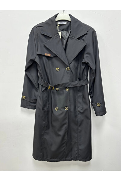 Nevayla Moda Bondit Astarlı Kadın Trençkot - M114