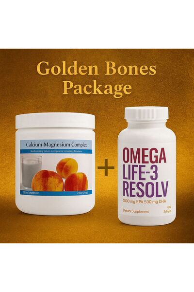 UNICITY Golden Bones Package – Omega Life-3 Resolv + Calcium-Magnesium Complex