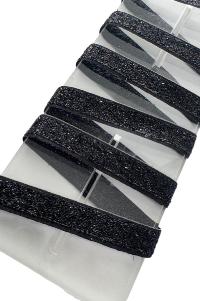 kalben accessories Double Sided Glitter Ribbon Width:1Cm-Length:5M