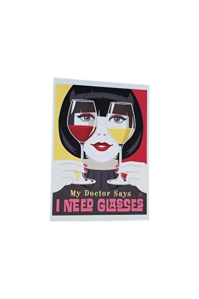 OEM Tablou Doctorul meu spune că am nevoie de ochelari