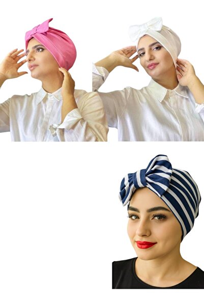 ALDAİR 3 τεμάχια εξωτερικής κουκούλας διπλής όψης με φιόγκο (φιόγκος με δυνατ...