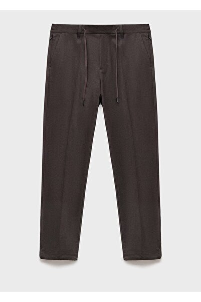 MANGO Man Thermolite® Slim fit flanel pantolon