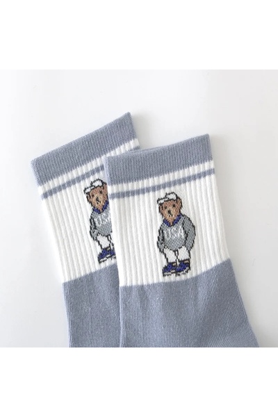 H&N Socks 5 Pairs Mixed Patterned Colorful Unisex Socks Set