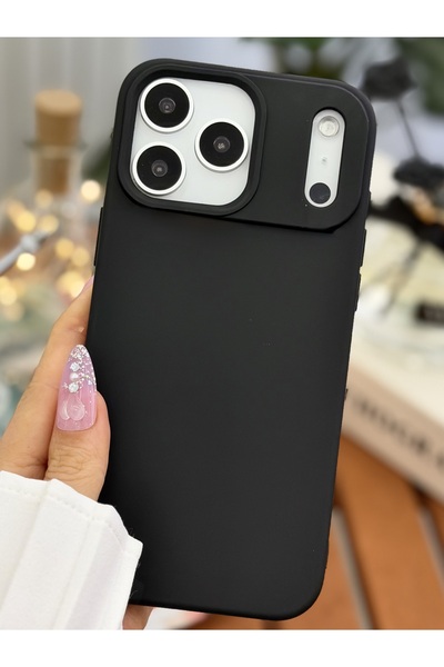 Go Aksesuar Iphone 17 Promax Uyumlu Içi Kadife Leke Tutmaz Sıvı Silikon Lansm...