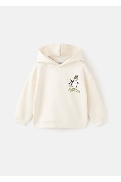 MANGO Baby Gemustertes Kapuzensweatshirt