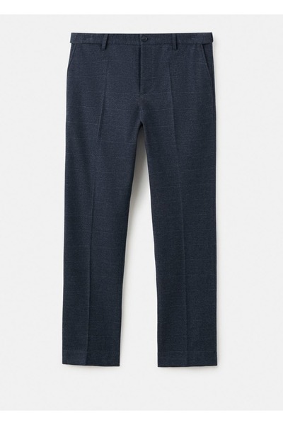 MANGO Man Slim fit flanel pantolon