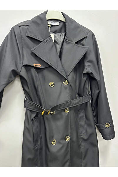 Nevayla Moda Bondit Astarlı Kadın Trençkot - M114