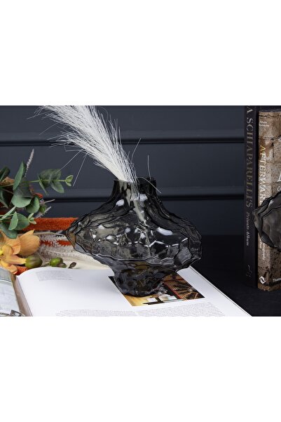 Sembol Othril Black Glass Vase 19X19X16 cm