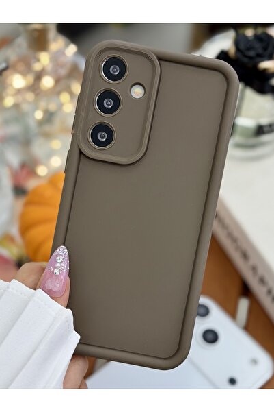 Go Aksesuar Galaxy S20FE Uyumlu Mat Lansman Parmak İzi Bırakmaz Silikon Kılıf