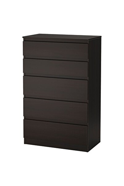 hobiurun 5 çekmeceli şifonyer, venge, 70x112 cm