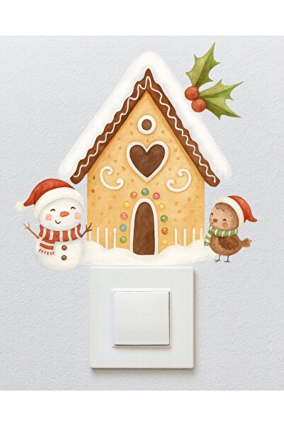 telaşe memuru Outlet Cover Sticker - Children's Baby Room Wall Sticker - Chri...
