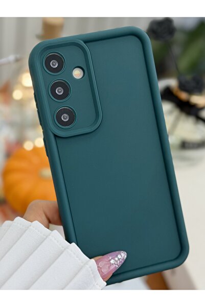 Go Aksesuar Galaxy S24 PLUS Uyumlu Mat Lansman Parmak İzi Bırakmaz Silikon Kılıf