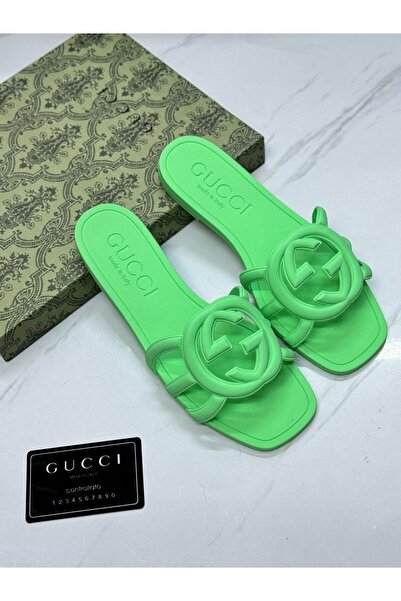 essentialneedsforall Women’s GG Designer Rubber Slides – Luxury Comfort Slip-On