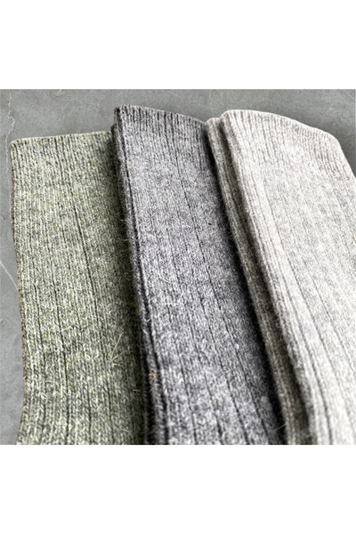 H&N Socks 3 Pairs of Alpaca Wool Unisex Winter Thick Socks