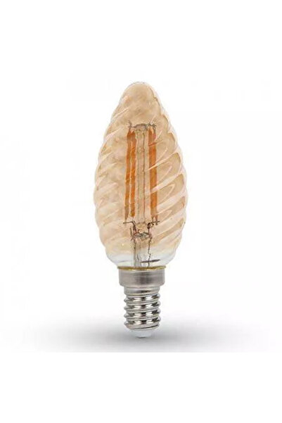 V-TAC LED bulb E14 4W with filament 2200K warm white