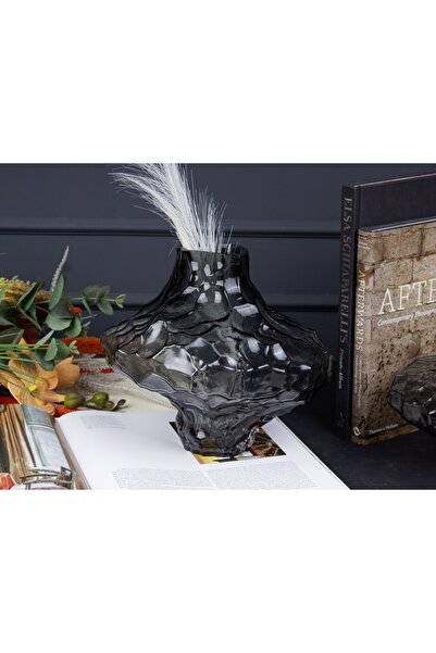 Sembol Othril Black Glass Vase 25X25X21 cm