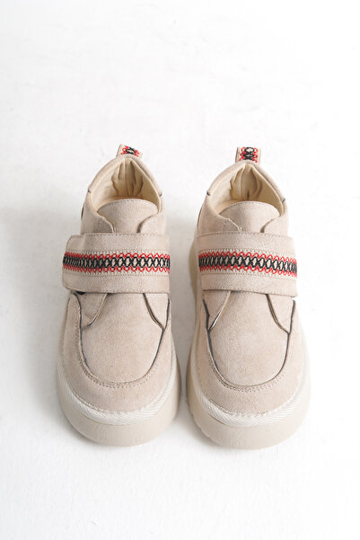 NeSe Shoes Unisex Kaymaz ve Hafif Taban Nubuk Kolay Giyim Kürk Detaylı Soğuk Havaya Dayanıklı Çocuk Kışlık Bot