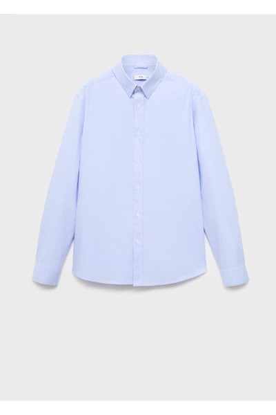 MANGO Man %100 pamuklu Oxford gömlek