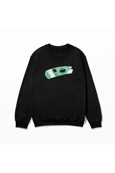 SVART WEAR Swea tricou cu imprimeu 100% bumbac supradimensionat Trendy Fancy ...