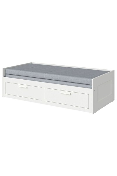 hobiurun Divan, beyaz, 80x200 cm, sert