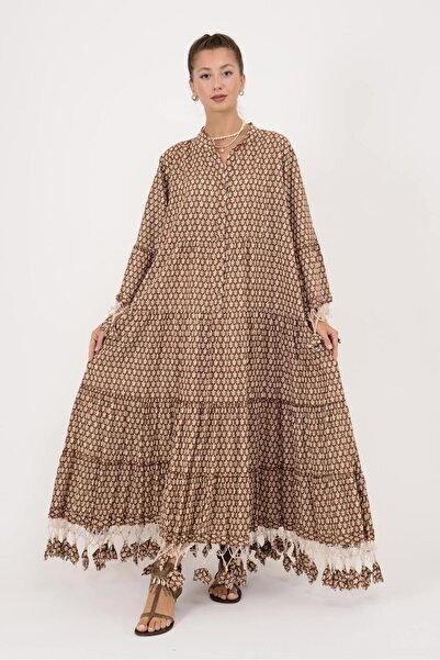 Park Moda AN10384 MARIN PÜSKÜL DETAYLI ELBİSE