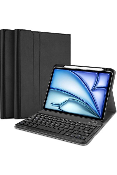 HYX حافظة لوحة مفاتيح لجهاز iPad Air 13 بوصة (M3/M2، 2025/2024)، iPad Pro 12.9 بوصة (6th2022/5th2021/2018)