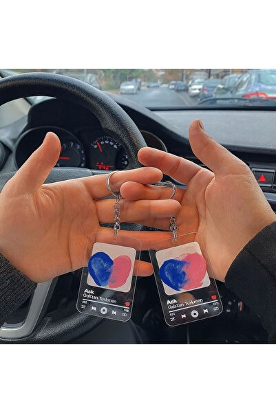 VATESTUGE مجموعة مفاتيح مزدوجة ببصمة الإصبع مكونة من قطعتين - مجموعة هدايا لل...
