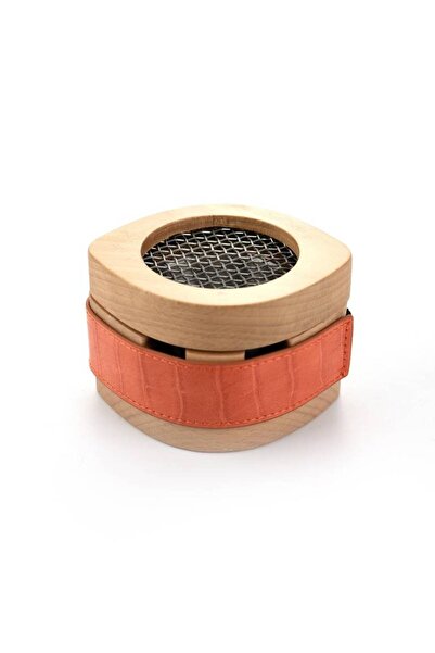 Alrsheed for oud & perfumes مبخرة خشب والجلد برتقالي